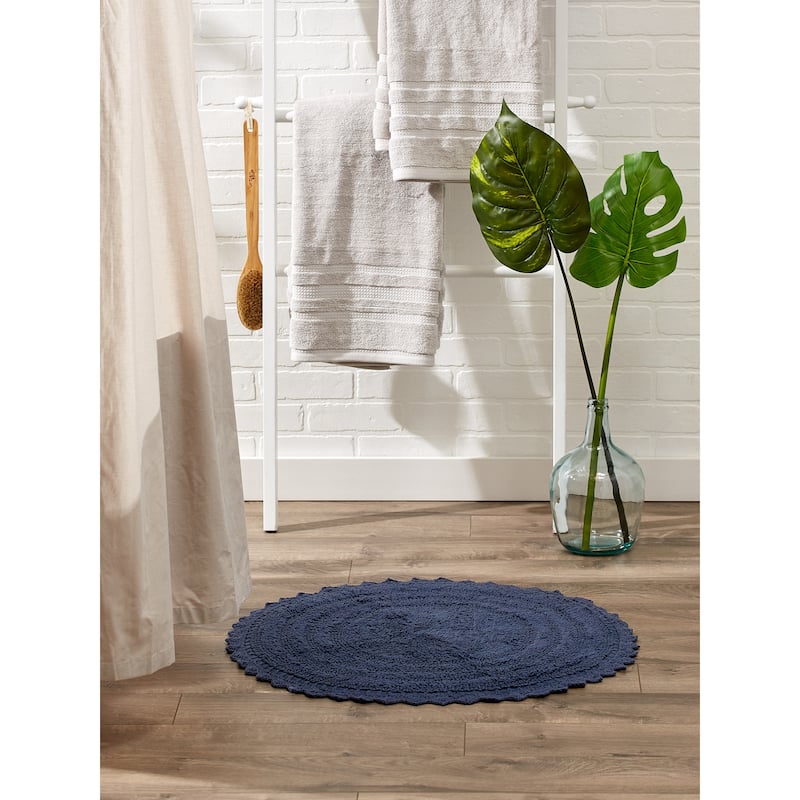 DII Crochet Bath Mat