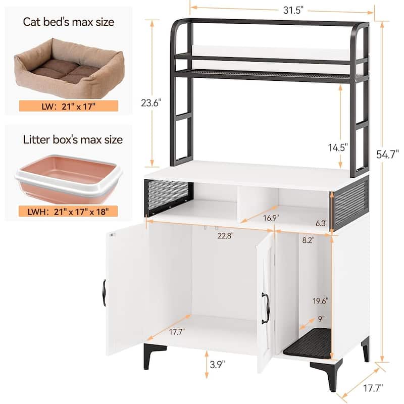 Cat Litter Box Enclosure