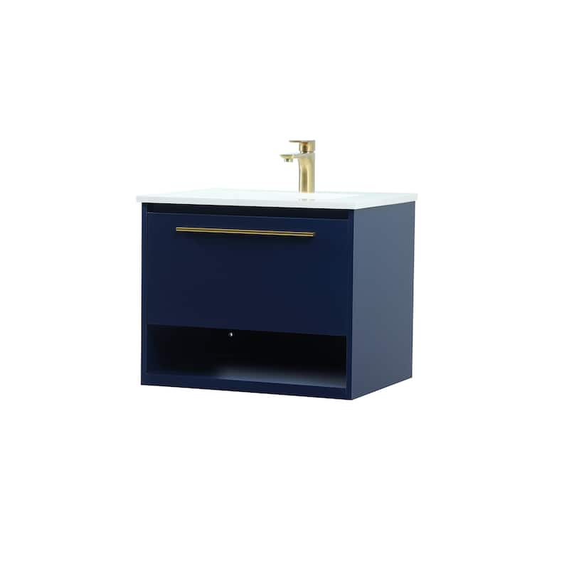 Brush 24 - 30 Inch Single Bathroom Vanity