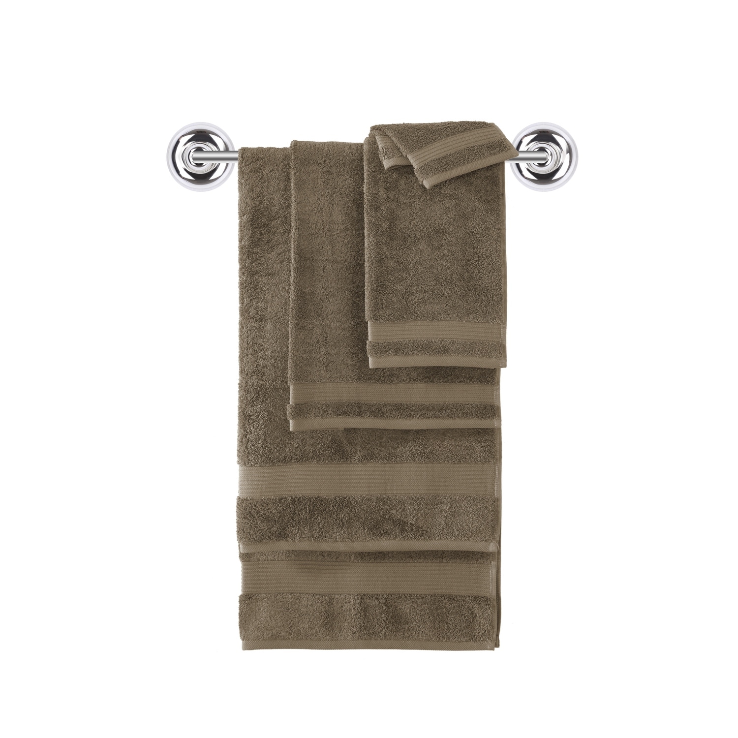 Ultra Soft Hand Towel 16x27 Black - Diamond Towel
