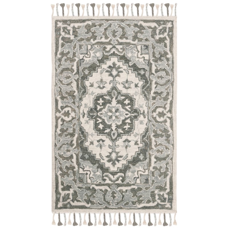 SAFAVIEH Handmade Aspen Manana Boho Medallion Wool Rug