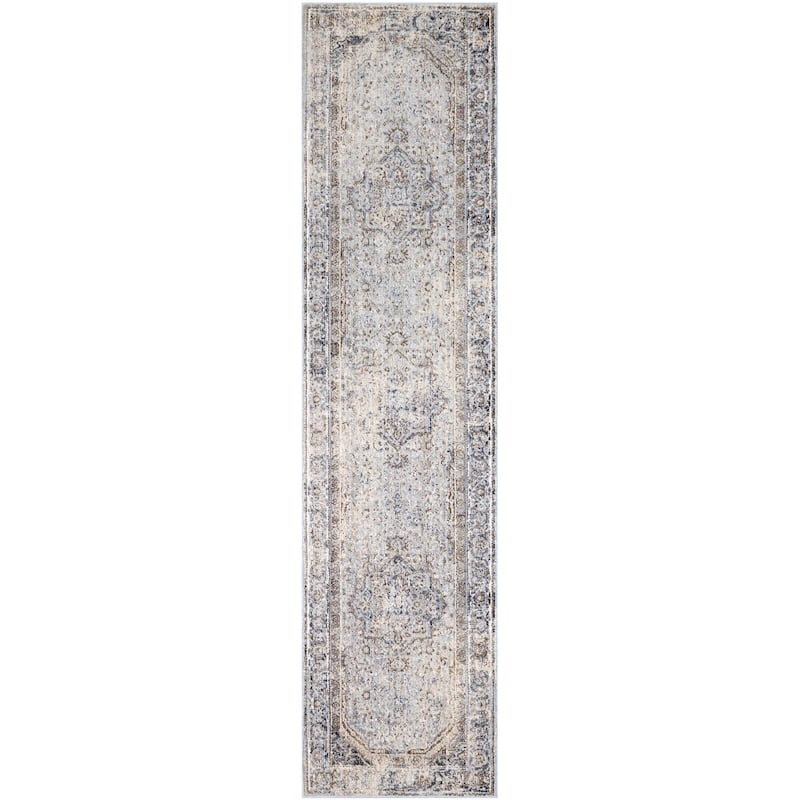 Artistic Weavers Edythe Vintage Medallion Grey Area Rug