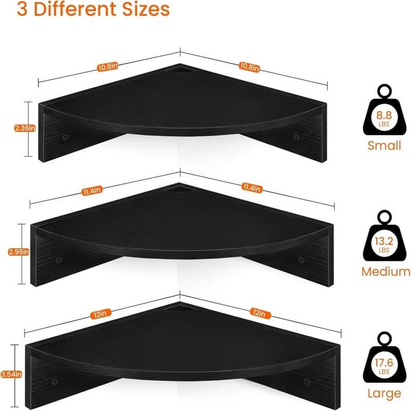 Corner Shelf Wall Mount