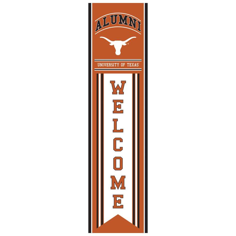 47" Porch Leaner Welcome Wall Sign, University of Texas - Multi