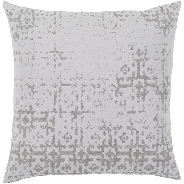20x20 white throw pillows