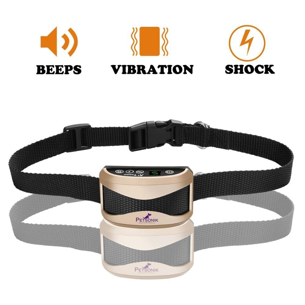 bark activated shock collar