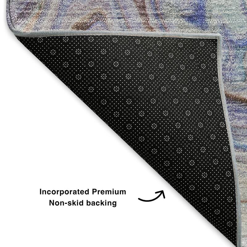 Premium Washable Super Soft Abstract Kyah Mayfield Rug