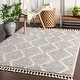 preview thumbnail 3 of 36, Livabliss Jada Moroccan Stripe Shag Area Rug