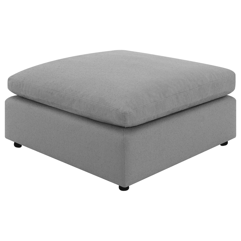 Raleigh Boucle Upholstered Ottoman