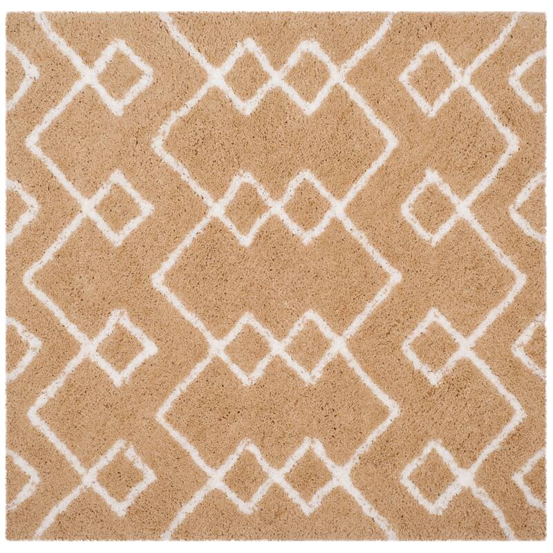 SAFAVIEH Handmade Toronto Shag Welmoet Polyester Rug