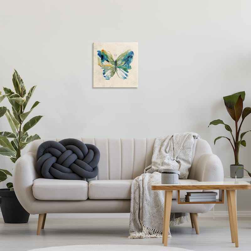 Stupell Vivid Abstract Butterfly Wings Canvas Wall Art Design By Carol Robinson