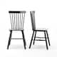 LUE BONA Windsor Solid Wood Dining Chairs for Kitchen and Dining Room ...