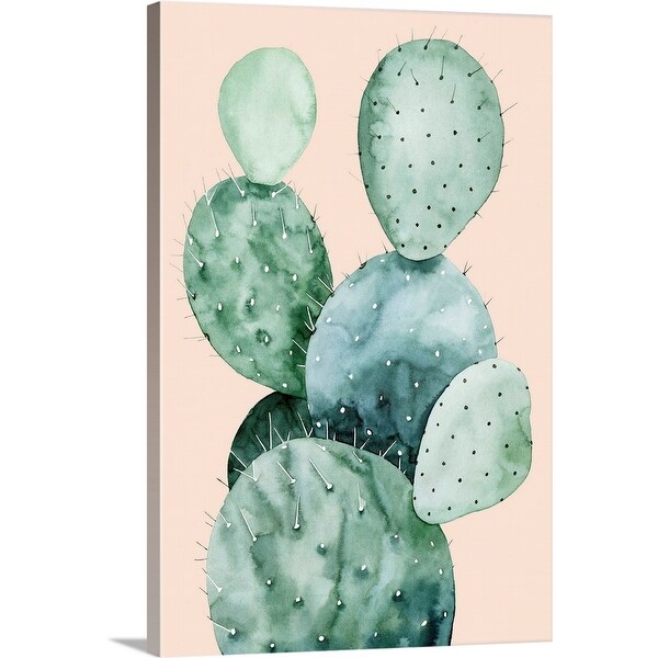 "Desert Prickles II" Canvas Wall Art