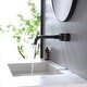 preview thumbnail 9 of 20, Solid Brass 2-Round Knob Handle Wall Mounted Bathroom Faucet