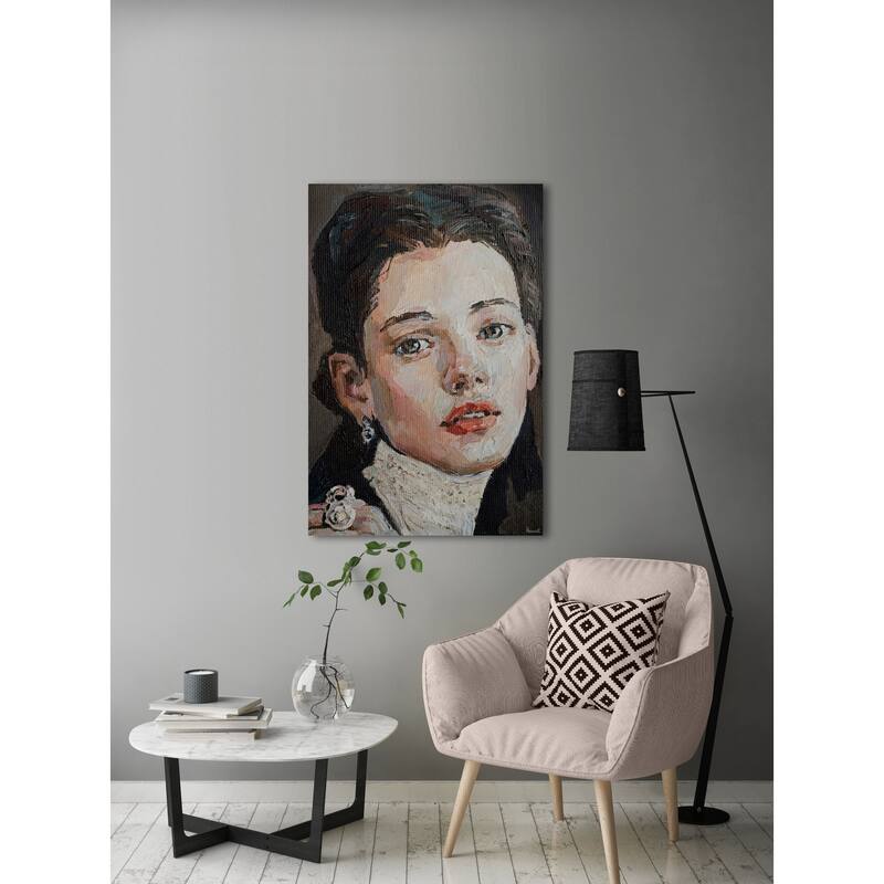 How Lovely Print on Wrapped Canvas