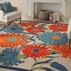 preview thumbnail 6 of 7, Nourison Aloha Indoor/Outdoor Floral Area Rug