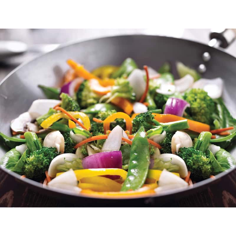 Helen's Asian Kitchen Carbon Steel Wok, 8-Inch