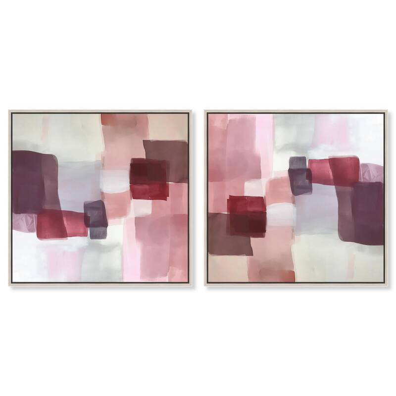 Makes Me Believe Bow Canvas by Art Remedy - 16" x 16" - Black
