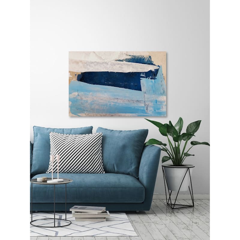 Deviation Print on Wrapped Canvas