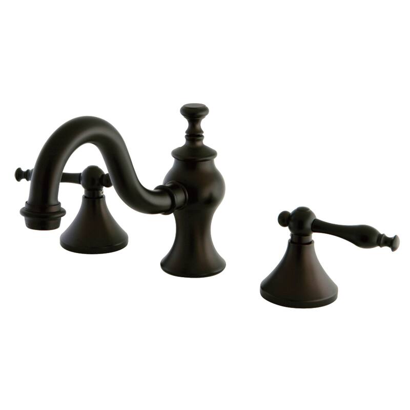 Kingston Brass Victorian Nuovo Lever Widespread Bathroom Faucet