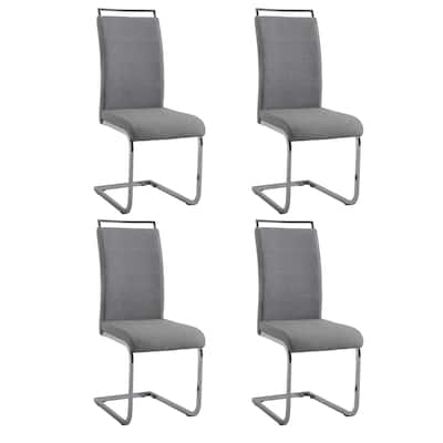 Somette Sara Handle Back Side Chair, Set of 4