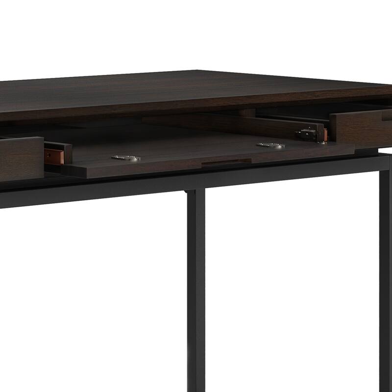 WYNDENHALL Devlin SOLID HARDWOOD Industrial 60 inch Wide Desk