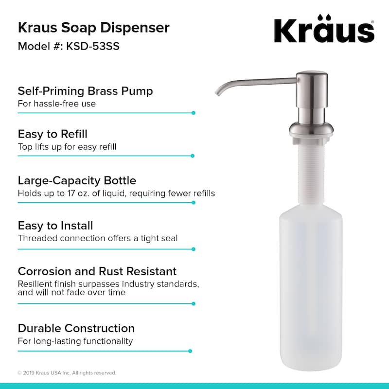 Kraus Kitchen Soap Dispenser