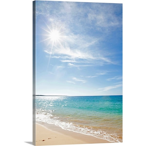 Shop Sun With Beach Maui Hawaii Canvas Wall Art Overstock 16450670