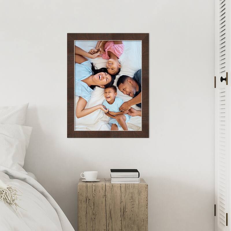 Wildwood Brown Narrow Framed Picture Frame, Photo Frame