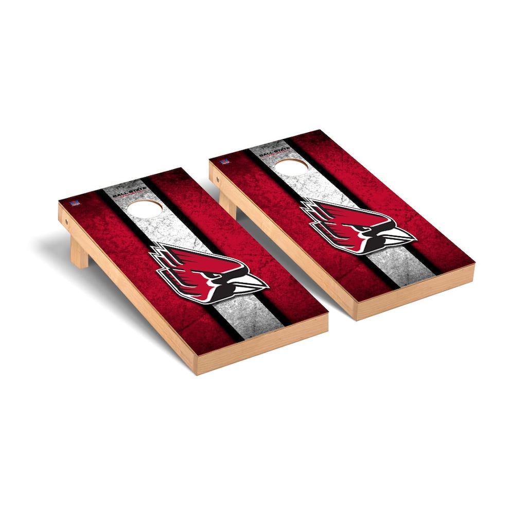 Ball State Cardinals Vintage Cornhole Board Set
