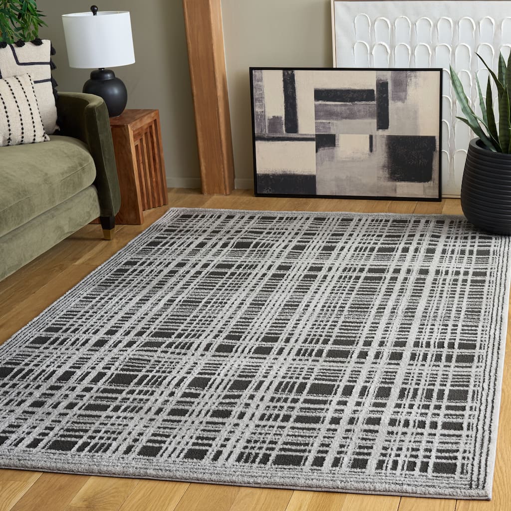 SAFAVIEH Lunara Prassede Plaid Area Rug