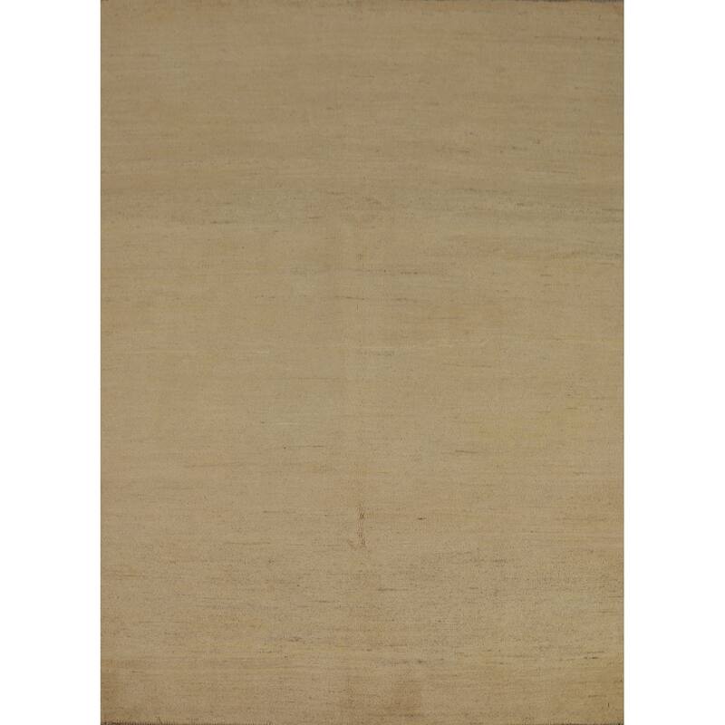 Modern Gabbeh Oriental Area Rug Handmade Bedroom Wool Carpet - 5'0" x 6'8"