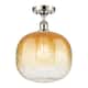 Option Polished Nickel / Amber