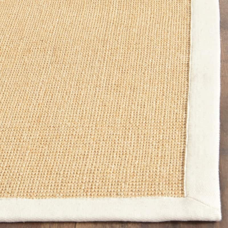 SAFAVIEH Natural Fiber Madelyn Border Sisal Rug