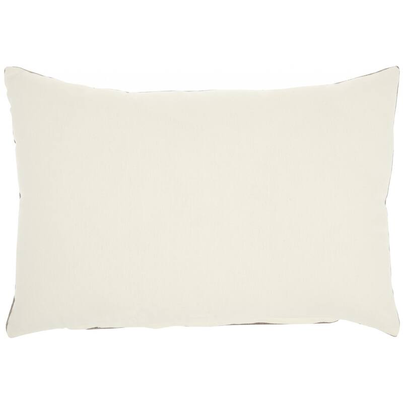 HomeRoots Solid Black Casual Throw Pillow