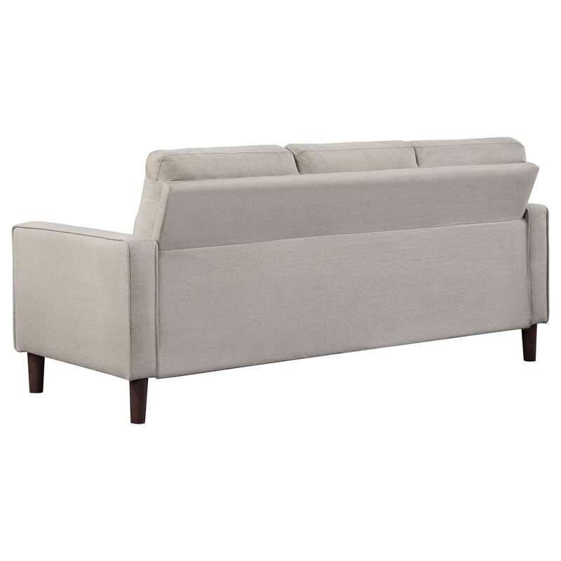 Bowen Upholstered Track Arm Tufted Sofa Set