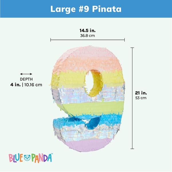 Pull String Narwhal Pinata For Kids Birthday Party Supplies, Under The Sea Decorations (Small, 16.5 X 12.3 In) - Bed Bath & Beyond - 35900726