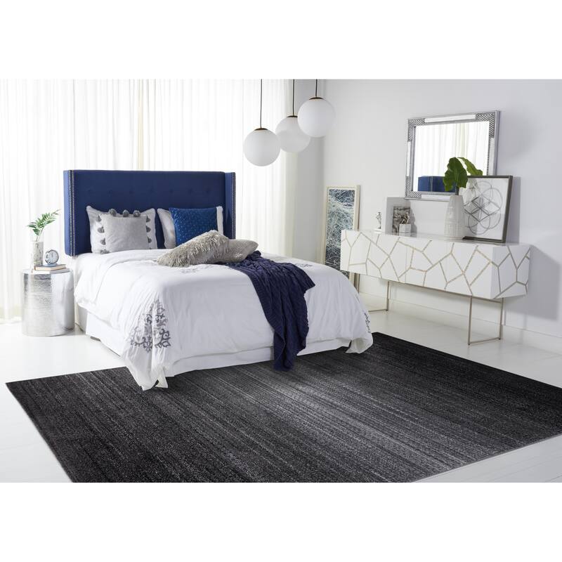 SAFAVIEH Adirondack Batul Modern Ombre Rug - 2'6" x 4' - Dark Grey/Light Grey