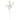 Set of 3 Cream White Artificial Triple Bloom Cherry Blossom Flower Stem Spray 41in - 41" L x 12" W x 5" DP