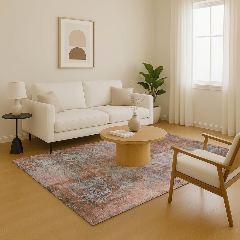 Premium Washable Super Soft Chic Abstract Mayfield Rug