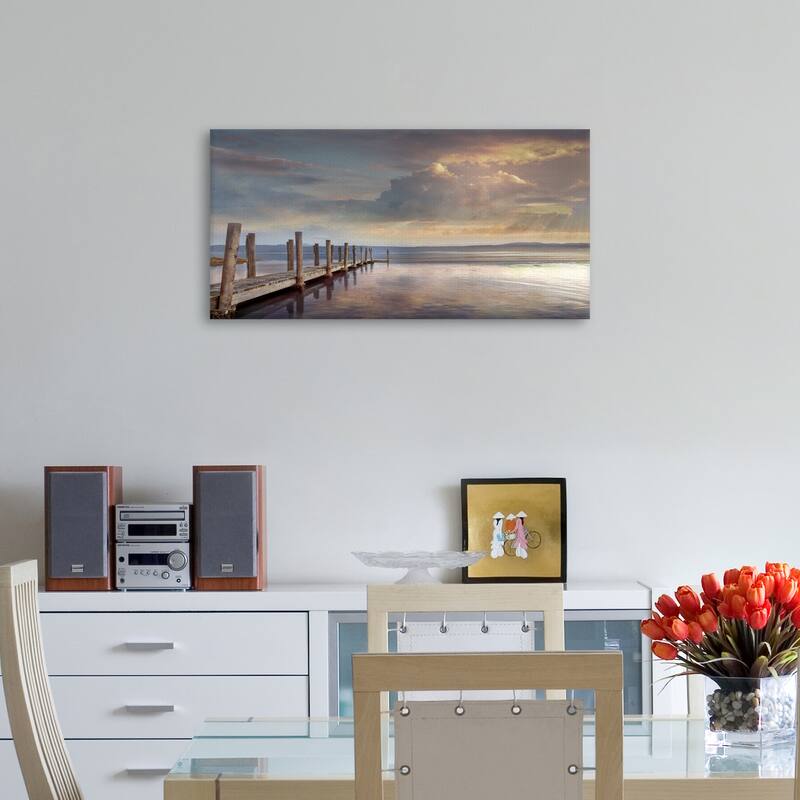 Evening Reflection Canvas Art Print