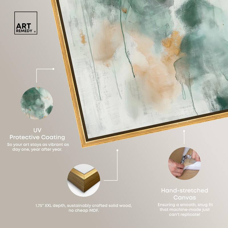 Verdant Vapors I Canvas by Art Remedy