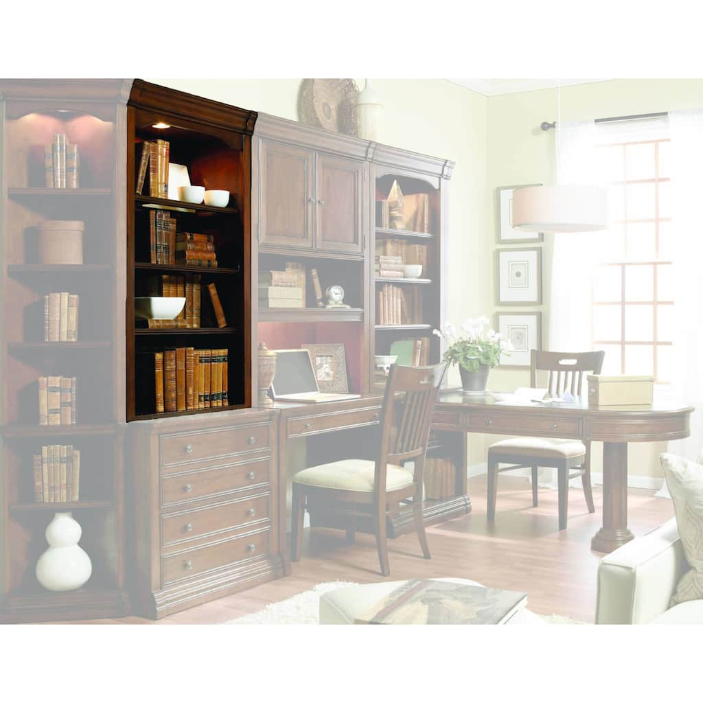 Hooker Furniture 258-70-417 32" Wide Hardwood Shelving from the Cherry