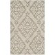 preview thumbnail 21 of 39, SAFAVIEH Handmade Micro-Loop Cait Wool Rug 2'6" x 4' - Light Grey - Rectangle