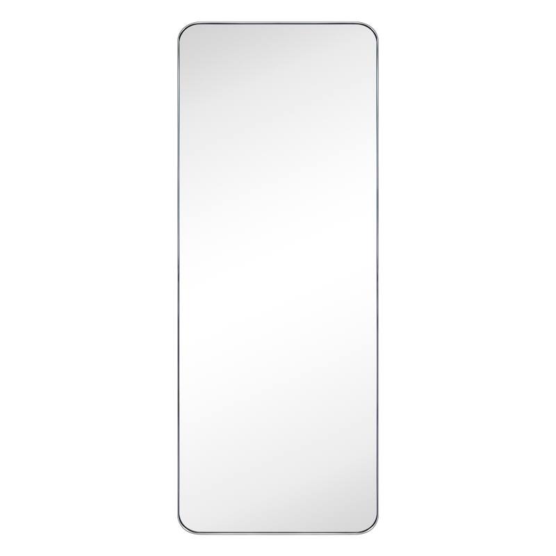 TEHOME Full Length Metal Framed Floor Mirror - 20" x 55" - Chrome