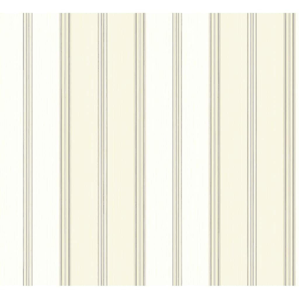Seabrook Designs Melina Stripe Unpasted Wallpaper - 20.5 in W x 33 ft. L