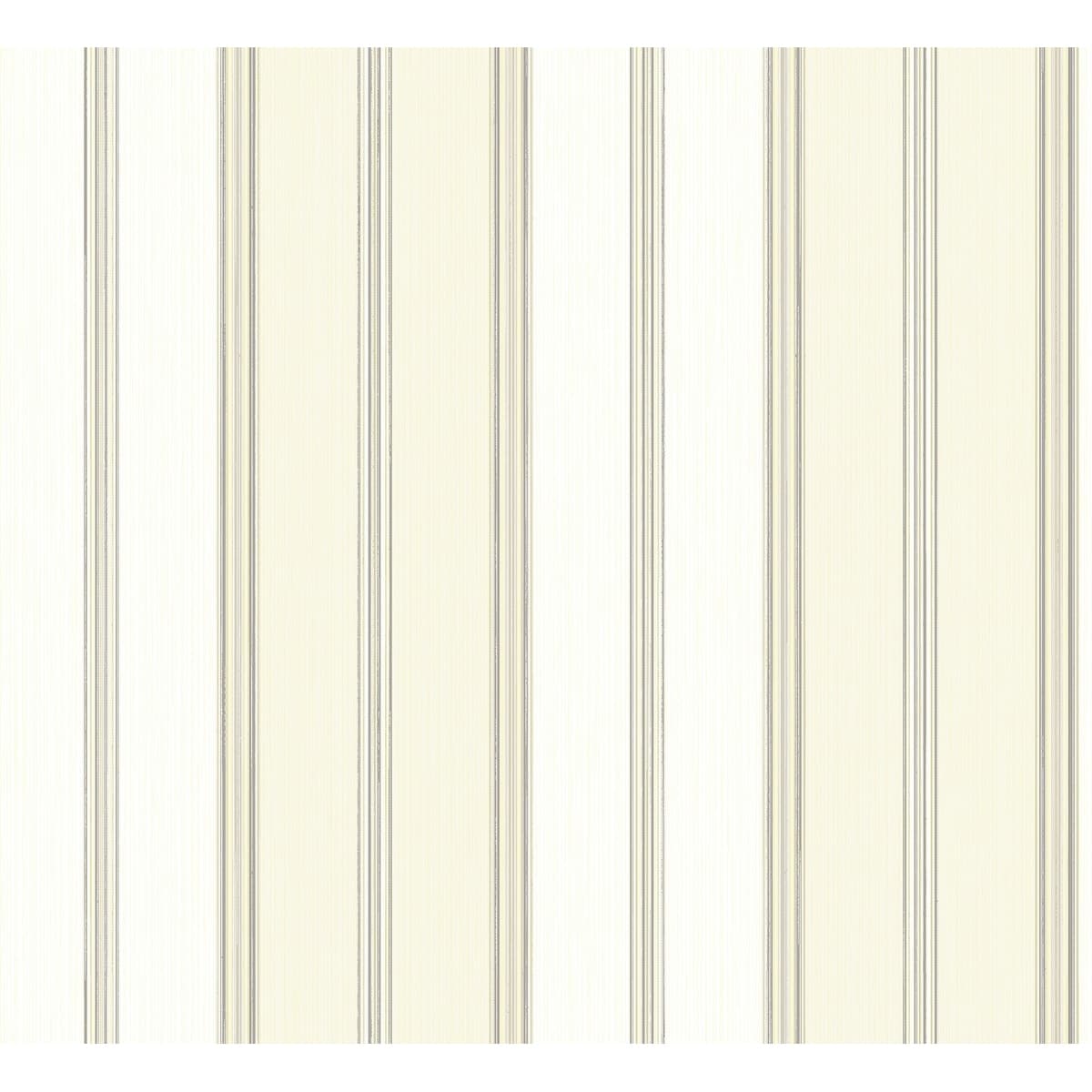 Seabrook Designs Melina Stripe Unpasted Wallpaper - 20.5 in W x 33 ft. L