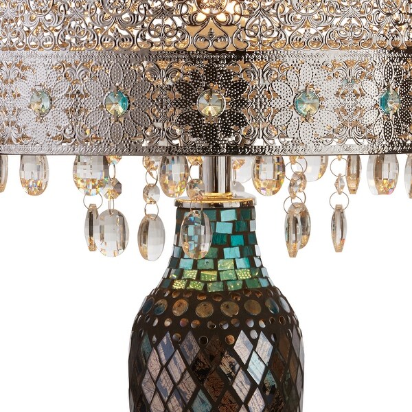 River of goods gracie's crystal table lamp 2025