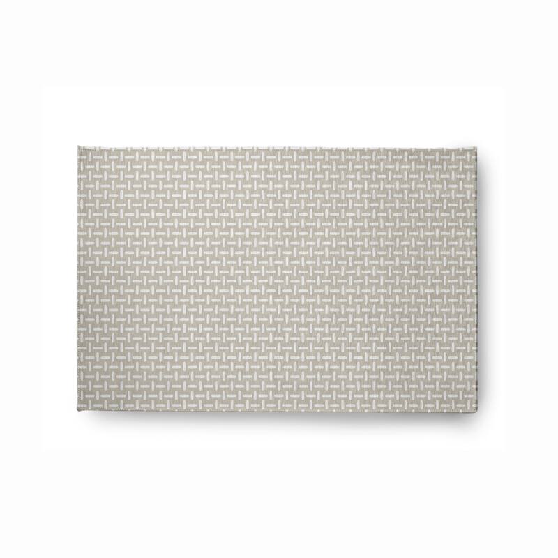 Woven Stitch Soft Chenille Rug - 2' x 3' - Oatmeal