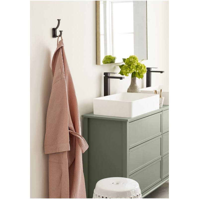 Amerock H37007 Alder Double Robe Hook